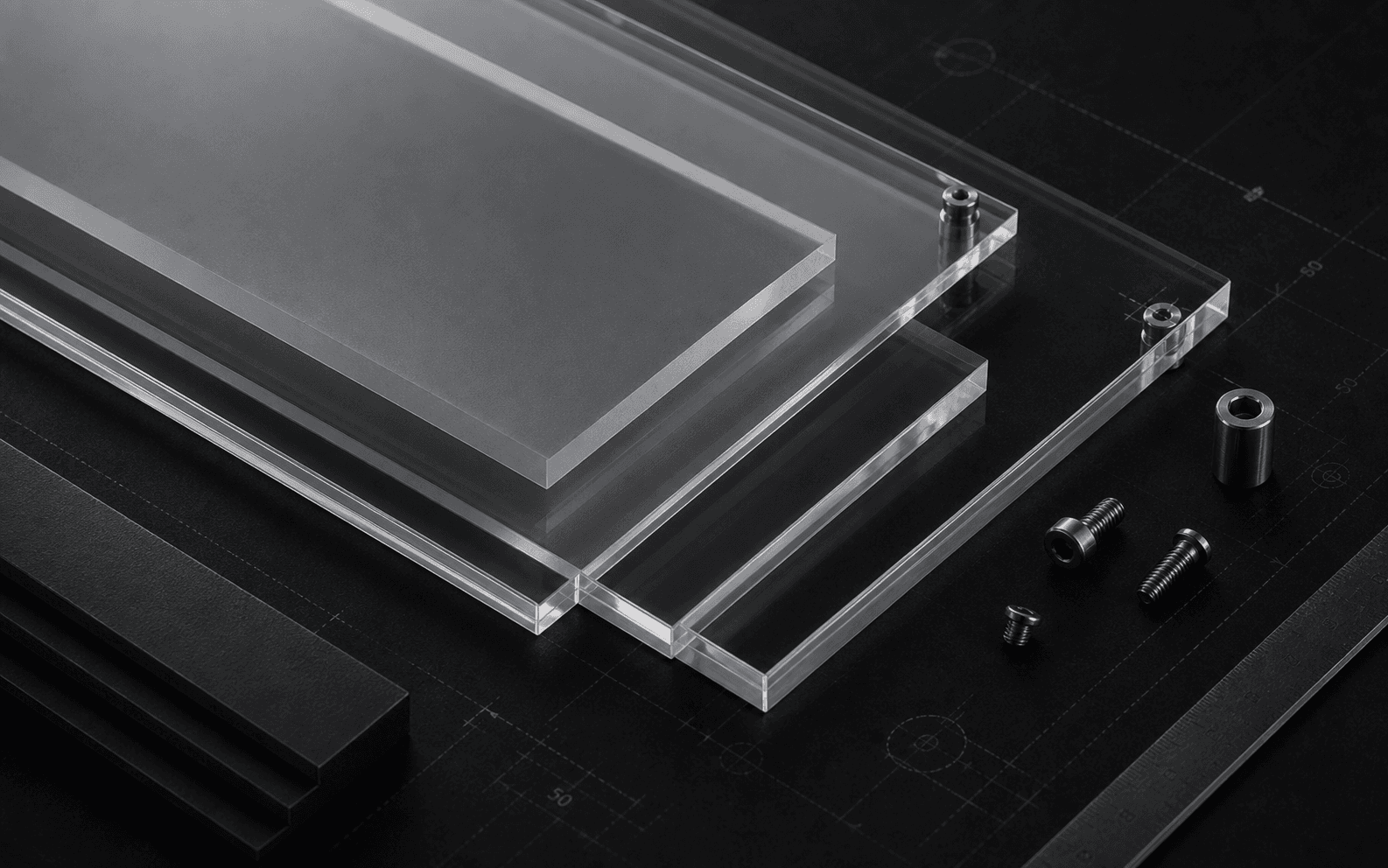 Estudio técnico del material Acrílico para fabricación ElevaGx